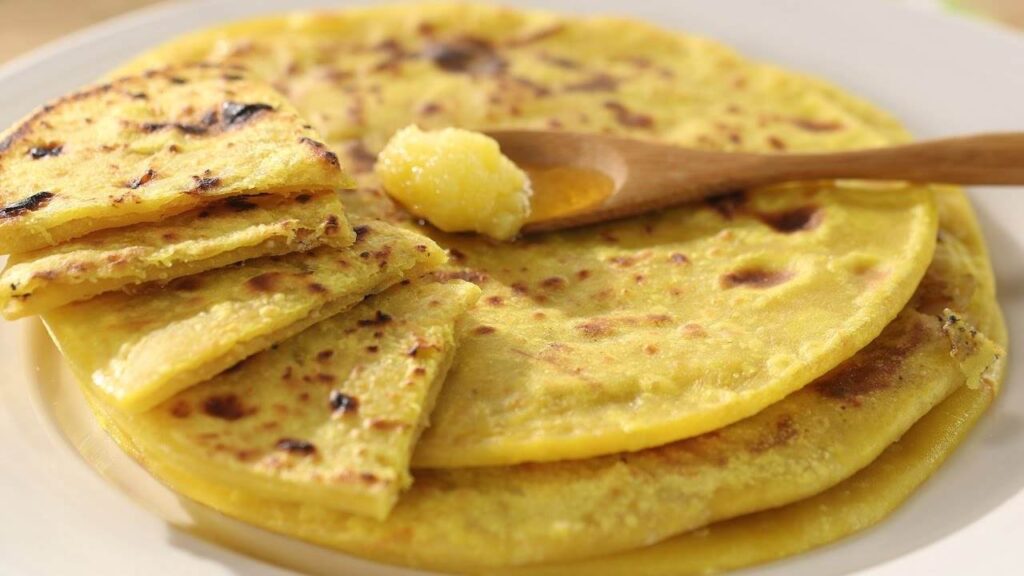 Image shows Puran Poli