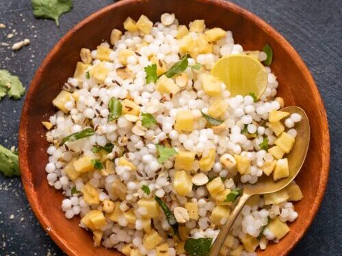 Image shows Sabudana Khichdi